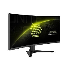 MSI MAG 346CQ, 34", 1ms, 180Hz, Rapid VA, 3440 x 1440 (UWQHD), 21:9, CURVE 1500R, AMD FreeSync Premium, 75% DCI-P3, AG, HDR Ready, 300 nits, 4000:1, DCR 100M:1, DP(1.4a), 2xHDMI 2.0b, Tilt, VESA, Black, 6.3kg