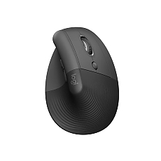 Logitech Lift Vertical Ergonomic Mouse for Business, Graphite