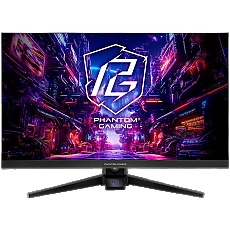 Asrock Gaming Monitor, 27" FHD(1920x1080) IPS, 180 Hz, 123 sRGB, 1100:1, 450 cd/m, 178/178, 1ms (MPRT), Flicker-free, 2x 2W Speakers, 2x HDMI 2.0, 1x DP 1.2, 1x Audio Jack (3.5mm), 3Y