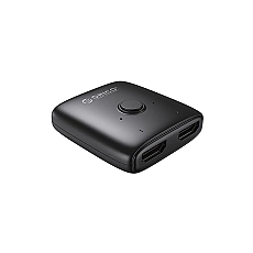 Orico Разклонител превключвател HDMI 2.0 Switcher/Splitter 2-Port Bi-Direction 4K Black - HS2-A1-BK-EP