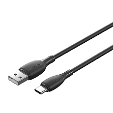 Vention Кабел USB 2.0 A Male to C Male 3A 0.25M Black - CTWBC