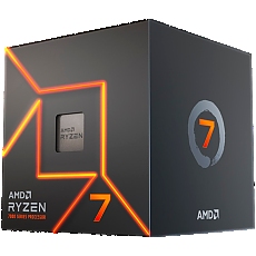 AMD CPU Desktop Ryzen 7 8C/16T 7700 (5.3GHz Max, 40MB,65W,AM5) MPK,with Radeon Graphics and Wraith Stealth Cooler