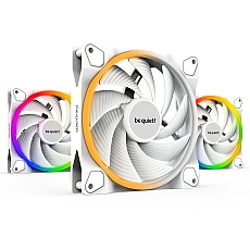 be quiet! комплект вентилатори Fan Pack 3-in-1 3 x 140mm - LIGHT WINGS White 140mm PWM high-speed Triple-Pack