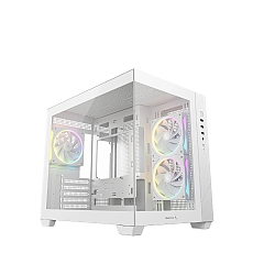 DeepCool кутия Case mATX - CG330 3F WH - 3 ARGB Fans