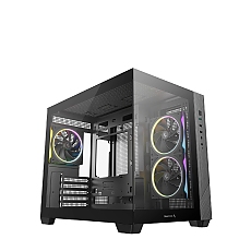 DeepCool кутия Case mATX - CG330 3F - 3 ARGB Fans