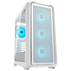 COUGAR MX600 Mini V2 PRO PC Case, Mini Tower, White