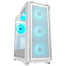 COUGAR MX600 Air Pro PC Case, Mid Tower, White