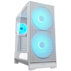 COUGAR AIRFACE 180 PC Case, Mid Tower, White