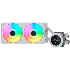 COUGAR Poseidon Vistek ARGB 240 AiO Liquid Watercooling - White