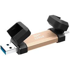Silicon Power UC3S72 250GB, USB3.2 Gen2,DS72, Gold