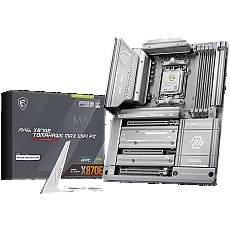 MSI MAG X870E TOMAHAWK MAX WIFI PZ, ATX, Socket AM5, 4x DDR5 Dual Channel DDR5 up to 8400(OC)MHz, 3x PCIe 3.0 x16 slot, 4x M.2 slot, 4x USB 2.0, 3x USB 5Gbps, 2x USB 10Gbps, 1x 10Gbps Type-C, 2x 40Gbps Type-C, HDMI, 7.1 Audio 5G LAN, WiFI 7, BT, 3Y