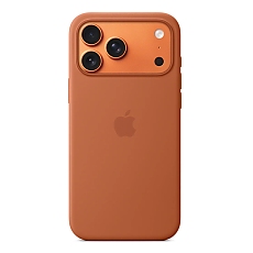 Apple iPhone 17 Pro Max Silicone Case with MagSafe – Terra Cotta