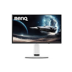 BenQ MOBIUZ EX271UZ 27", 4K OLED Gaming Monitor, 3840x2160, 166 PPI, 240Hz, 0.03ms, 4th Gen QD-OLED, Graphene Film, FreeSync Premium Pro, Color Vibrance, eARC, smart KVM, Eye Care, 2x HDMI (v2.1), DP, USB C PD 90W, USB hub, WHITE, 5.14kg