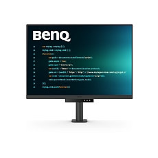 BenQ RD280UA, 28” 4K+ BenQ Programming Monitor with MoonHalo and Flexible Arm, 28.2W LED MONITOR RD280UA METALLIC GREY