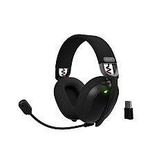 Fury Gaming Headset, Fukiya F6, Wireless With Microphone, Black
