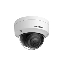 HikVision 2 MP Fixed Dome Network Camera, 4 mm, F1.6, IR up to 40m, H.265+, IP67, vandal proof (IK10), Audio input/output, Micro SDXC slot up to 256 GB, 12Vdc/PoE 6.5W