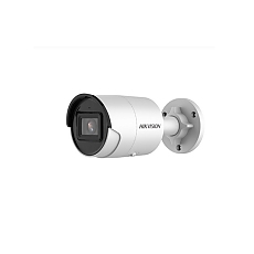 HikVision 4 MP AcuSense Fixed Mini Bullet Network Camera, 2.8mm,  F1.4, IR up to 40m, 120 dB WDR, H.265+, IP67, built-in microphone, built-in memory card slot (up to 512 GB), 12Vdc/PoE 7W