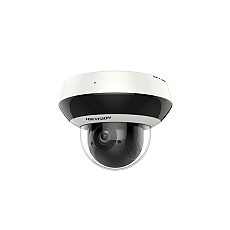 HikVision 4 MP 4X Outdoor IR Wi-Fi Mini Dome PTZ Network Camera, 2.8 to 12 mm, F1.5, IR up to 20m, H.265+, IP66, IK10, 120 dB WDR, built-in microphone, built-in memory card slot (up to 256 GB), 12Vdc/PoE/11.2W