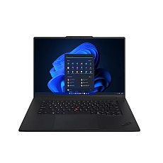 Lenovo ThinkPad P1 G7, Intel Core Ultra 9 185H (up to 5.1GHz, 24MB), 64GB LPDDR5x-7500, 2TB SSD, 16" WQXGA (2560x1600) IPS AG, NVIDIA RTX 3000 8GB, 5MP&IR Cam, Color Calibration, Backlit KB, WLAN, BT, 4 cell, FPR, Win11Pro, 3Y Premier