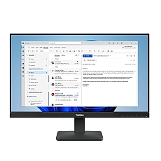 Lenovo ThinkVision S24-4e 23.8" IPS WLED, 1920x1080, 16:9, 4ms, 100Hz, 250 cd/m2, 1300:1, HDMI, VGA, Tilt