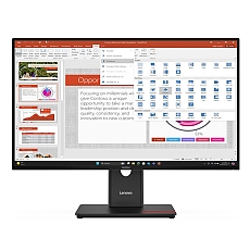Lenovo ThinkVision T27-40 27" IPS, WLED, 1920x1080, 4ms, 48Hz - 120Hz, 300 cd/m2, 1500:1, HDMI, DP, VGA, USB hub, Tilt, Swivel, Pivot, Height Adjust Stand