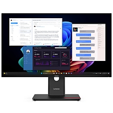 Lenovo ThinkVision T27ud-40 27" IPS WLED, 3840x2160, 16:9, 48Hz - 60Hz, 4ms, 350 cd/m2, 1500:1, USB hub, HDMI, USB-C, RJ45, Tilt, Swivel, Pivot, Height Adjust Stand