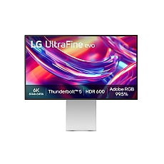LG 32U990A-S, 31.5" UltraFine EVO 6K Nano IPS, 5ms, 450 cd/m2, 2000:1, 6K (6144 x 3456), HDR 600, Adobe 99.5% , PD 96W, USB, HDMI 2.1, Thunderbolt 5x2, DP, Speaker 5Wx2, PIP, PBP, LG Switch, Reader Mode, Tilt/Height/Pivot/, Black