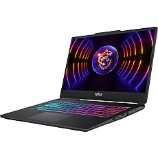 MSI Cyborg 15 A13UCK, i7-13620H (10C/16T, up to 4.90GHz, 24 MB), GeForce RTX 3050 4GB GDDR6, 15.6" FHD (1920x1080), 144Hz, IPS-Level, 16GB DDR5 5200MHz, 512GB PCIe Gen4x4 SSD, WiFi 6E, BT 5.3, 4 Zone RGB Kbd, NO OS, 53.5Whr, 1.98kg