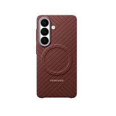 Samsung S26 Carbon Magnet Case Coral Red