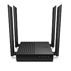 Безжичен рутер TP-LINK Archer C64, AC1200, 5xGbE, 4x ант., MU-MIMO, Wi-Fi 5