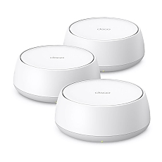 Безжичен рутер TP-LINK Deco BE25(3-pack), BE3600, 2x 2.5GbE, Wi-Fi 7