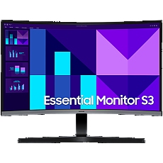 Monitor LED Samsung LS27D392GAUXEN S39GD, 27'' FHD CURVED 16:9 (1920x1080) VA 100Hz, 250 cd/2, 4000:1, 4ms, 178/178, Built-in Speakers, 1xHDMI, 1xVGA, Eye Saver Mode, VESA 100x100, 2Y
