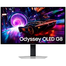 Monitor LED Samsung LS27FG810SUXEN G81SF, 27" 4K UHD FLAT 16:9 (3840x2160) OLED 240Hz, 250 cd/m2, 1,000,000:1, 0.03ms, 178/178, 1xDP, 2xHDMI, USB-Hub, 2xUSB Type-A, 3.5 Jack, Tilt/Pivot/Swivel/HAdj (120mm), VESA 100x100, 2Y