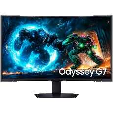 Monitor LED Samsung Odyssey G7 LS37FG750EUXEN 37", 3840x2160, UHD, 165Hz, VA AG, 16:9, 3000:1, 600 cd/m2 HDR600, 1ms, 178/178, 95% DCI-P3, DP, 2xHDMI, 2xUSB-A, Flicker-free, Tilt, Height Adjust, VESA 200x200, CoreSync Lighting, 2Y