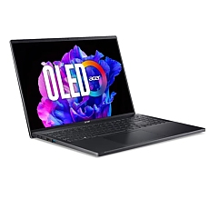 Acer SFG16-71-74R0, Intel Core i7-13620H (up to 4.9GHz, 24MB), 16" CineCrystal 3,2K OLED 120Hz, 16 GB LPDDR5 RAM OB, SSD 1000GB PCIe Gen4, Intel UHD, WIFI6E+BT 5.2, Micro SD, FPR, No Cyrilic, QHD Cam, Win 11 Home 64 bit, Ice Black