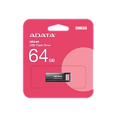 64GB USB3 UR340 ADATA METAL BK