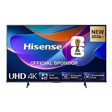 Hisense 43" A6S, 4K Ultra HD 3840x2160, DLED, DFA, Precision Colour, HDR 10+, HLG, Dolby Vision,Light sensor, Smart TV, WiFi, BT, AnyView Cast, Gaming Mode, 1xHDMI2 eArc, 3xHDMI, 2xUSB, LAN, CI+, DVB-T2/C/S2, Black