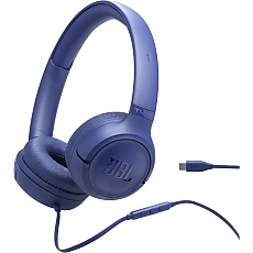 JBL TUNE 530C BLU USB-C Wired on-ear headphones