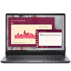 Dell Pro 14 (PC14250), Intel Core 5 120U(10C, 12T, 12MB, up to 5.0GHz), 14.0" FHD+(1920x1200) Non-Touch, 16GB(1x16GB) DDR5, 512GB M.2 SSD, Integrated Graphics, WiFi+BT, IR Cam+Mic, BG Backlit KBD, FPR, Ubuntu, 3Y ProSupport