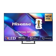 Hisense 50" A7S, 4K Ultra HD 3840x2160, QLED, FALD, Quantum Dot, HDR 10+, HLG, Dolby Vision, Dolby Atmos, Smart TV, WiFi 5GHz, WiFi Direct, BT, Anyview Cast, 3xHDMI, 2xUSB, LAN, CI+, DVB-T2/C/S2, Black