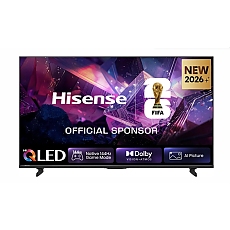 Hisense 55" E7S Pro, 4K Ultra HD 3840x2160, QLED, Quantum Dot, 144Hz, HDR 10+ adaptive, HLG, Dolby Vision, DTS Virtual X, Smart TV, WiFi 5GHz, WiFi Direct, BT, Anyview Cast, 3xHDMI, 2xUSB, LAN, CI+, DVB-T2/C/S2, Black