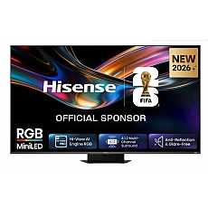 Hisense 75" UR9S, 4K Ultra HD 3840x2160, RGB Mini Led , DLED, Quantum Dot, 180Hz, IPS, HDR 10+, HLG, Dolby Vision IQ, Dolby Atmos, Smart TV,Light Sensor,WiFi 6eGHz, WiFi Direct, BT,2x15 W + 2x10 W + 20 W + 2x10W, Anyview Cast, 3xHDMI, 2xUSB, LAN, CI+
