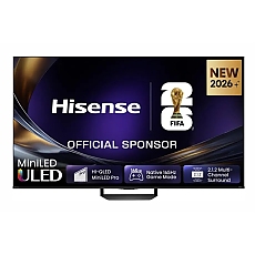 Hisense 75"U7S Pro, 4K Ultra HD 3840x2160, ULED, FALD, Quantum Dot, 165Hz, IPS, HDR 10+, HLG, Dolby Vision IQ, Dolby Atmos, Smart TV, WiFi 5GHz, WiFi Direct, BT, Anyview Cast,light sensor,Solar Powered Remote, 4xHDMI, 2xUSB, LAN, CI+, DVB-T2/C/S2, Black