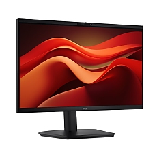 Dell E2426HB, 23.8" Video Conferencing, FullHD (1920x1080) AG, IPS, 16:9, 5ms, 1000:1, 300 cd/m2, HDMI, DP, USB hub, Camera 5 Megapixel, Mic, 2x 3W speaker, Height Adj, Pivot, Swivel, Tilt, Black