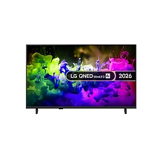 LG 43QNED7EB3C, 43" 4K QNED MiniLED Smart TV, 3840x2160, DVB-T2/C/S2, Alpha 7 AI Processor, HDR10 / HLG, webOS 26 ThinQ, VRR / ALLM / HGiG, 4K Super Upscaling, WiFi 5, Bluetooth 5.3, AirPlay 2, LAN, CI, HDMI, AI Sound Pro, Google Cast, 2 pole Stand
