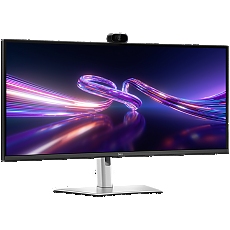 Monitor DELL P3426WEV Curved 34", 3440x1440 WQHD, IPS Antiglare, 21:9, 1500:1, 350 cd/m2, 8ms/5ms, 178/178, DP, HDMI, 2xUSB-C (DP/PD), USB-B, 2xUSB 3.2, RJ-45, Camera, Tilt, Swivel, Slant, Height Adjust, 3Y