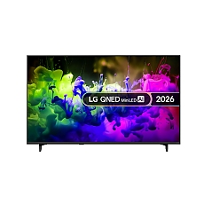 LG 55QNED7EB3C, 55" 4K QNED MiniLED Smart TV, 3840x2160, DVB-T2/C/S2, Alpha 7 AI Processor, HDR10 / HLG, webOS 26 ThinQ, VRR / ALLM / HGiG, 4K Super Upscaling, WiFi 5, Bluetooth 5.3, AirPlay 2, LAN, CI, HDMI, AI Sound Pro, Google Cast, 2 pole Stand