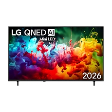 LG 65QNED7EB3C, 65" 4K QNED MiniLED Smart TV, 3840x2160, DVB-T2/C/S2, Alpha 7 AI Processor, HDR10 / HLG, webOS 26 ThinQ, VRR / ALLM / HGiG, 4K Super Upscaling, WiFi 5, Bluetooth 5.3, AirPlay 2, LAN, CI, HDMI, AI Sound Pro, Google Cast, 2 pole Stand