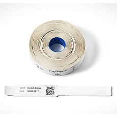 Brother Wristband Infant Adhesive 165mmx20mm (PK OF 4)