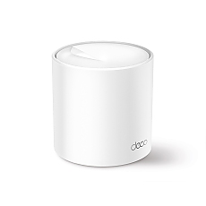 Безжичен рутер TP-LINK Deco X60(1-pack), AX5400, 2xGbE, MU-MIMO, Wi-Fi 6